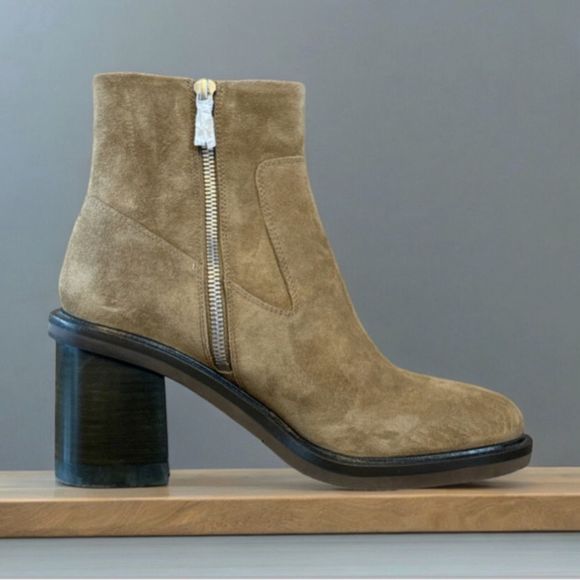 Rag & Bone Soren Boot in Olive Suede - Picture 7 of 16